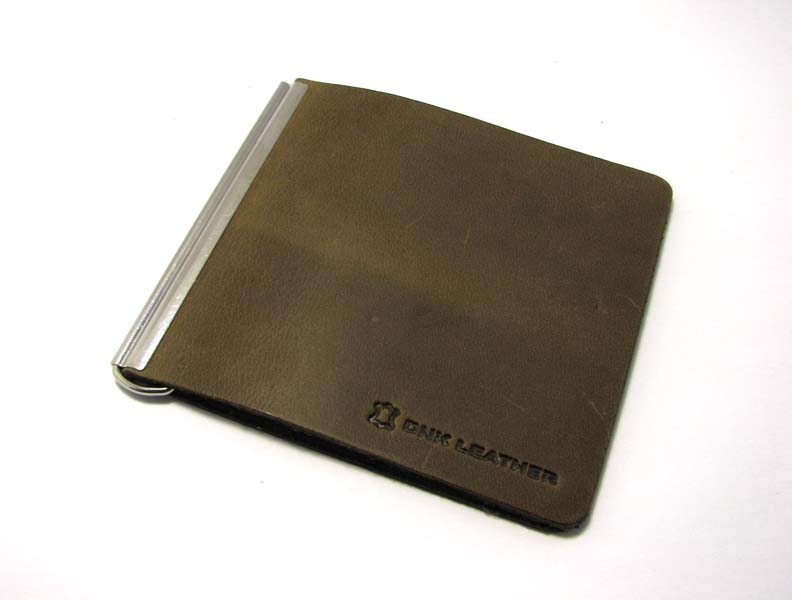 Затиск для грошей DNK Leather DNK Затиск пружина-H col.G Затиск для грошей DNK Leather DNK Затиск пружина-H col.G